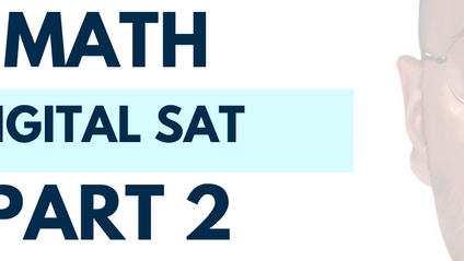 Product image for Mr. Bassam Digital SAT Math Course: PART 2 