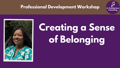 Product image for Creating a Sense of Belonging