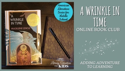 Product image for A Wrinkle in Time Online Book Club ~ American Classic Literature Series for Middle School