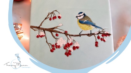 Product image for Blue tit in the snow