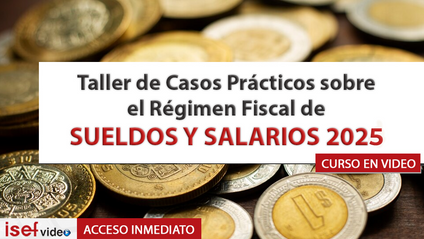 Product image for Taller de Casos Prácticos sobre el Régimen Fiscal de SUELDOS Y SALARIOS 2025