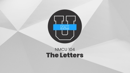 Product image for NMCU 104: The Letters | Summer, 2025