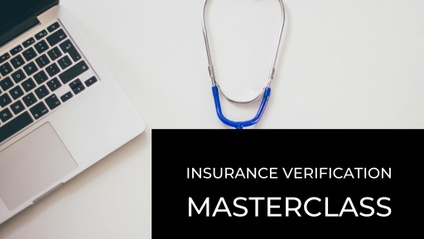 Product image for Mastering the Insurance Verification Process