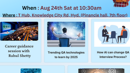 Product image for Hyderabad QA Meetup