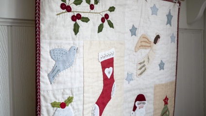 Product image for Joyously Jolly Sampler Quilt Sew Along