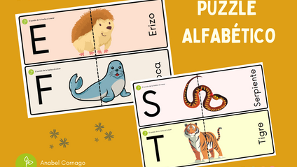 Product image for Alfabeto en Puzzle Animales