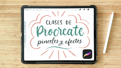 Product image for Clases de Procreate - Pinceles y efectos en Procreate