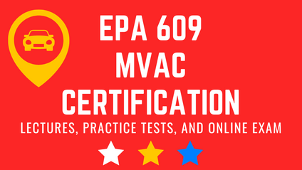 Product image for EPA 609 MVAC Certification