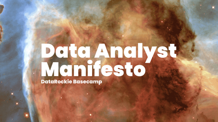 Product image for Data Analyst Manifesto