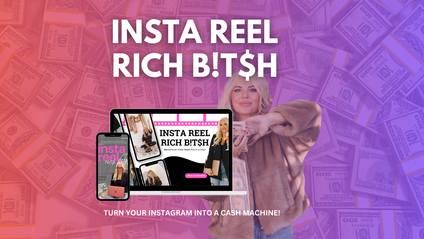 Product image for Insta Reel Rich Bitch