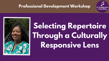 Product image for Selecting Repertoire Through a Culturally Responsive Lens