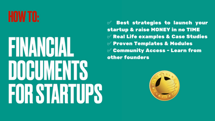 Product image for Financial Docs for startups