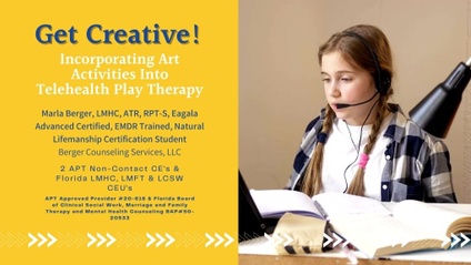 Product image for Get Creative! Incorporating Art Activities Into Teleheath Play Therapy