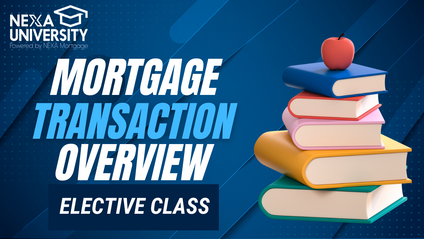 Product image for MORTGAGE TRANSACTION OVERVIEW