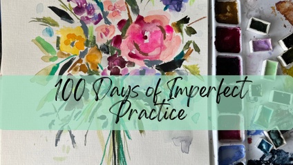 Product image for 100 Days of Imperfect Practice