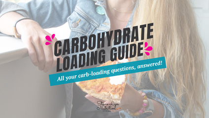 Product image for Carbohydrate loading guide