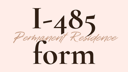 Product image for Form I-485: заполнение формы по семейной категории