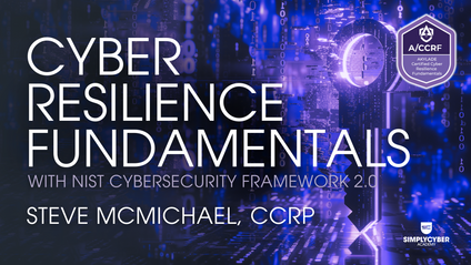 Product image for A/CCRF Course + Textbook (AKYLADE Certified Cyber Resilience Fundamentals)