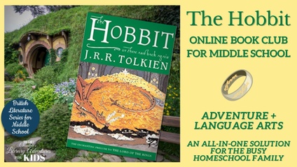 Product image for The Hobbit Online Book Club ~ British Literature Series for Middle School