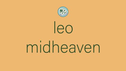 Product image for leo midheaven