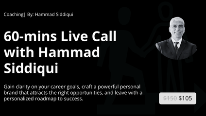Product image for Elevate Your Career with Personalized One-to-One Consultation