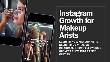 Product image for INSTAGRAM GROWTH FOR CLIENTS: Get Consistent Makeup Clients with Instagram