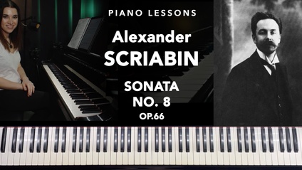 Product image for Alexander Scriabin Sonata No.8, Op.66