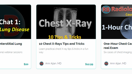 Product image for 3 Chest Imaging Courses