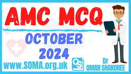 Product image for OCTOBER 2024 LECTURE NOTES ON AMC MCQ RECALLS QUESTIONS