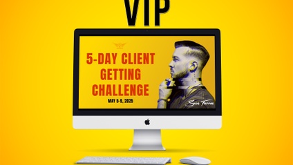 Product image for 5 Day Client-Getting Challenge VIP (May 2025)