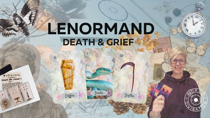 Product image for Lenormand Death, Grief and Difficult Reads