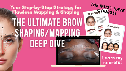 Product image for The Ultimate Brow Shaping/Mapping Deep Dive