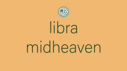 Product image for libra midheaven