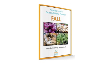 Product image for Fall Seasonal Menu Planner