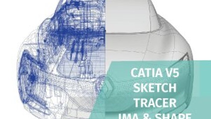 Product image for Diseño de Superficies con Imagine & Shape Sketch Tracer de Catia V5 ​(60h)