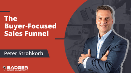 Product image for Peter Strohkorb: The Buyer-Focused Sales Funnel