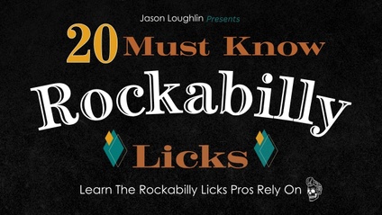 Product image for 20 Must Know Rockabilly Licks
