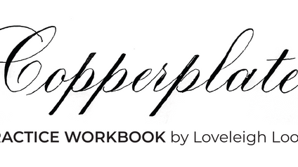 Product image for Copperplate Alphabet Practice Workbook