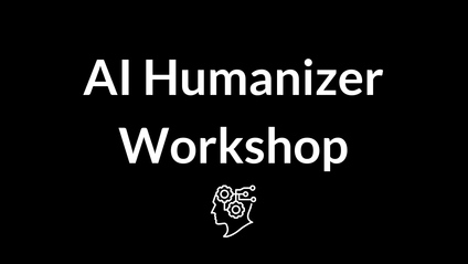 Product image for The AI Humanizer Workshop