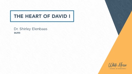 Product image for DL1113 - The Heart of David I