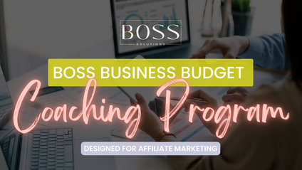 Product image for BOSS Budget Coaching (Affiliate Marketing)