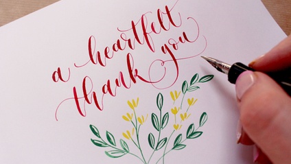 Product image for Learn Modern Dip Pen Calligraphy - Beginners Course