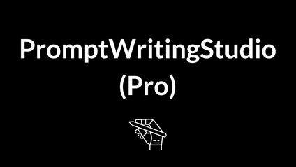 Product image for  PromptWritingStudio (Pro)