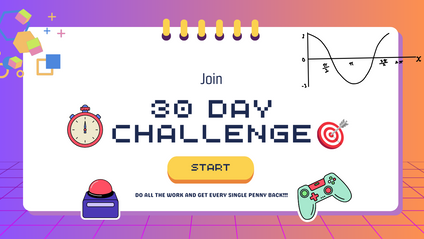 Product image for 30 Day Challenge - A level Maths