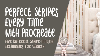 Product image for PRO 082 - Perfect Stripes Every Time in Procreate