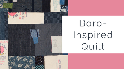 Product image for Boro-Inspired Quilt