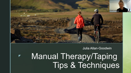 Product image for Manual Therapy and Taping - Tips and techniques