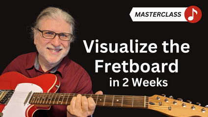 Product image for Visualize the Fretboard in 2 Weeks without Complex Theory