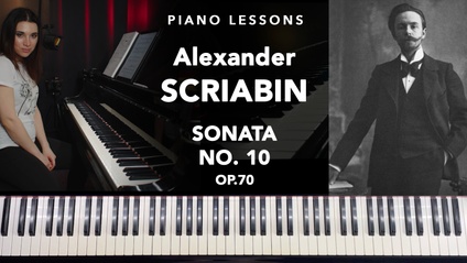Product image for Alexander Scriabin Sonata No.10, Op.70