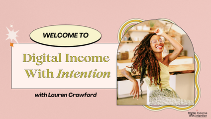 Product image for Digital Income With Intention